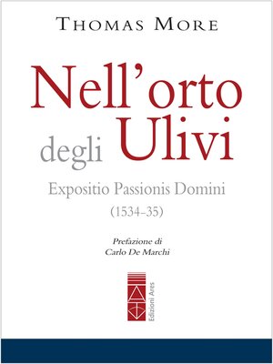 cover image of Nell'orto degli Ulivi